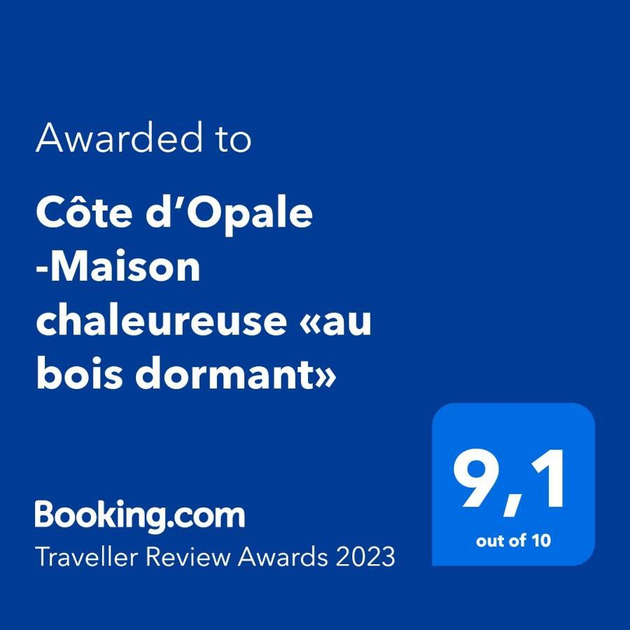 Cote D'Opale -Maison Chaleureuse «Au Bois Dormant» Wadenthun المظهر الخارجي الصورة